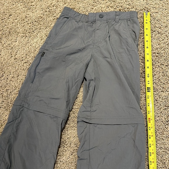 Columbia youth gray sz Medium (10/12) zip-off Omni Shade performance pants - Picture 13 of 14